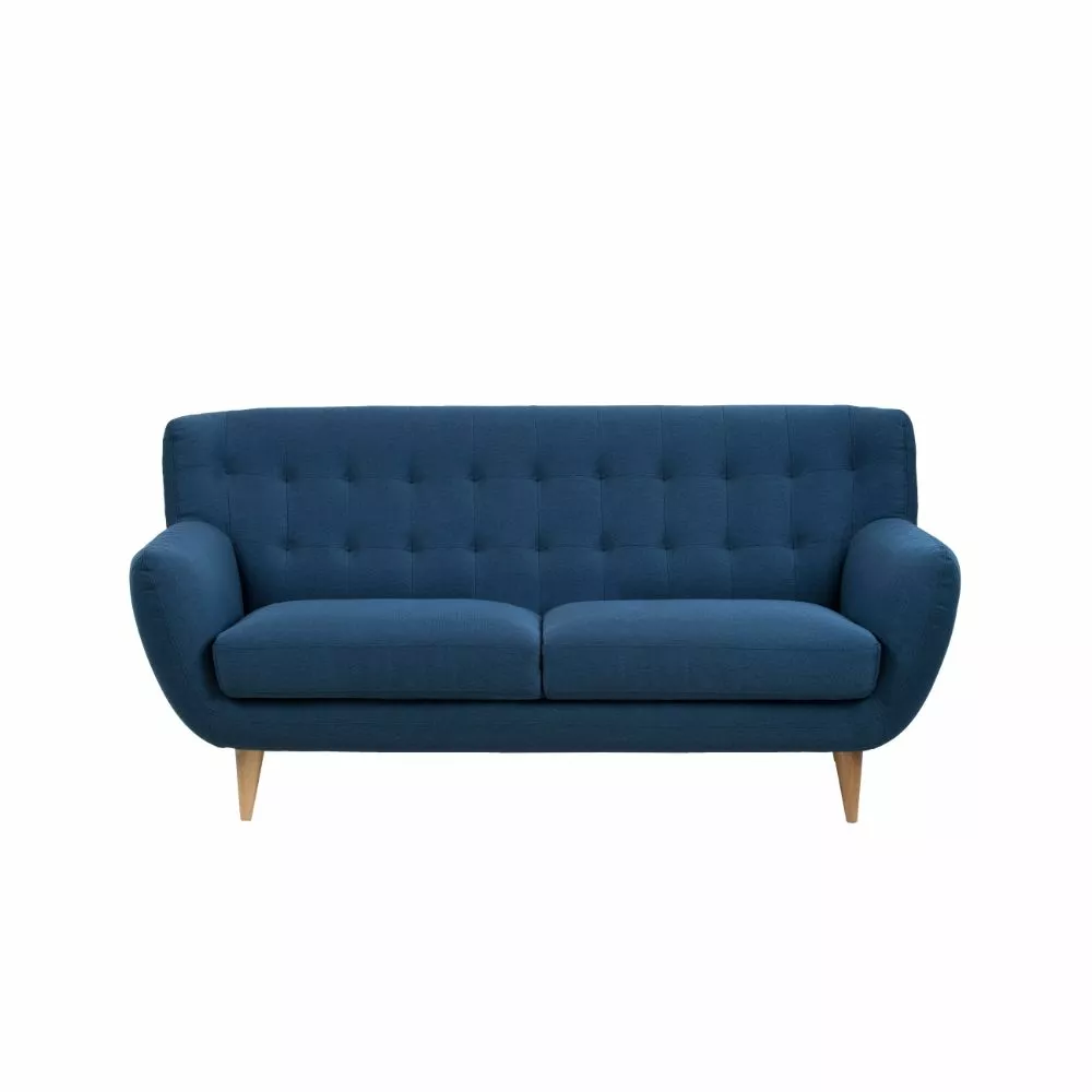 Oswald 3 Personers Sofa, Mørkblå 1 Oswald 3 Personers Sofa, Mørkblå