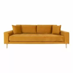 Lido 3 Personers Sofa, Velour