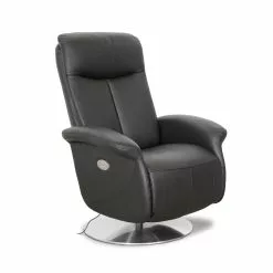 Taylor Lænestol, Sort Læder