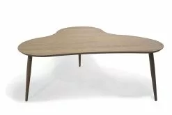 Mikado Kløver Sofabord, Smoked Egetræsfinér