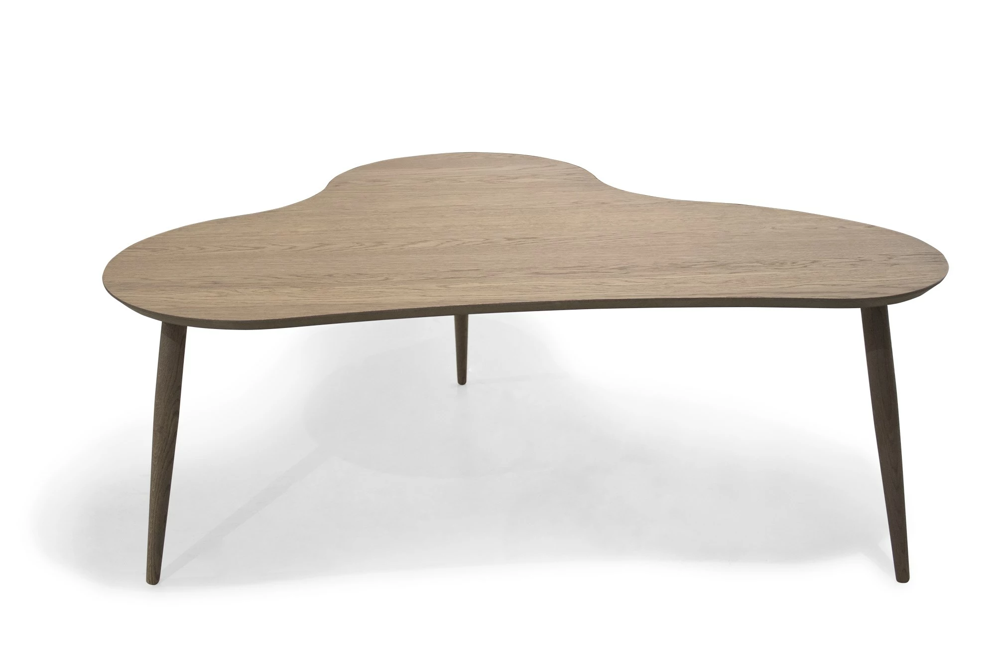 Mikado Kløver Sofabord, Smoked Egetræsfinér 1 Mikado Kløver Sofabord, Smoked Egetræsfinér