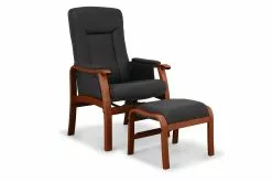 Dragør Otiumstol M. Skammel, Sort Læder