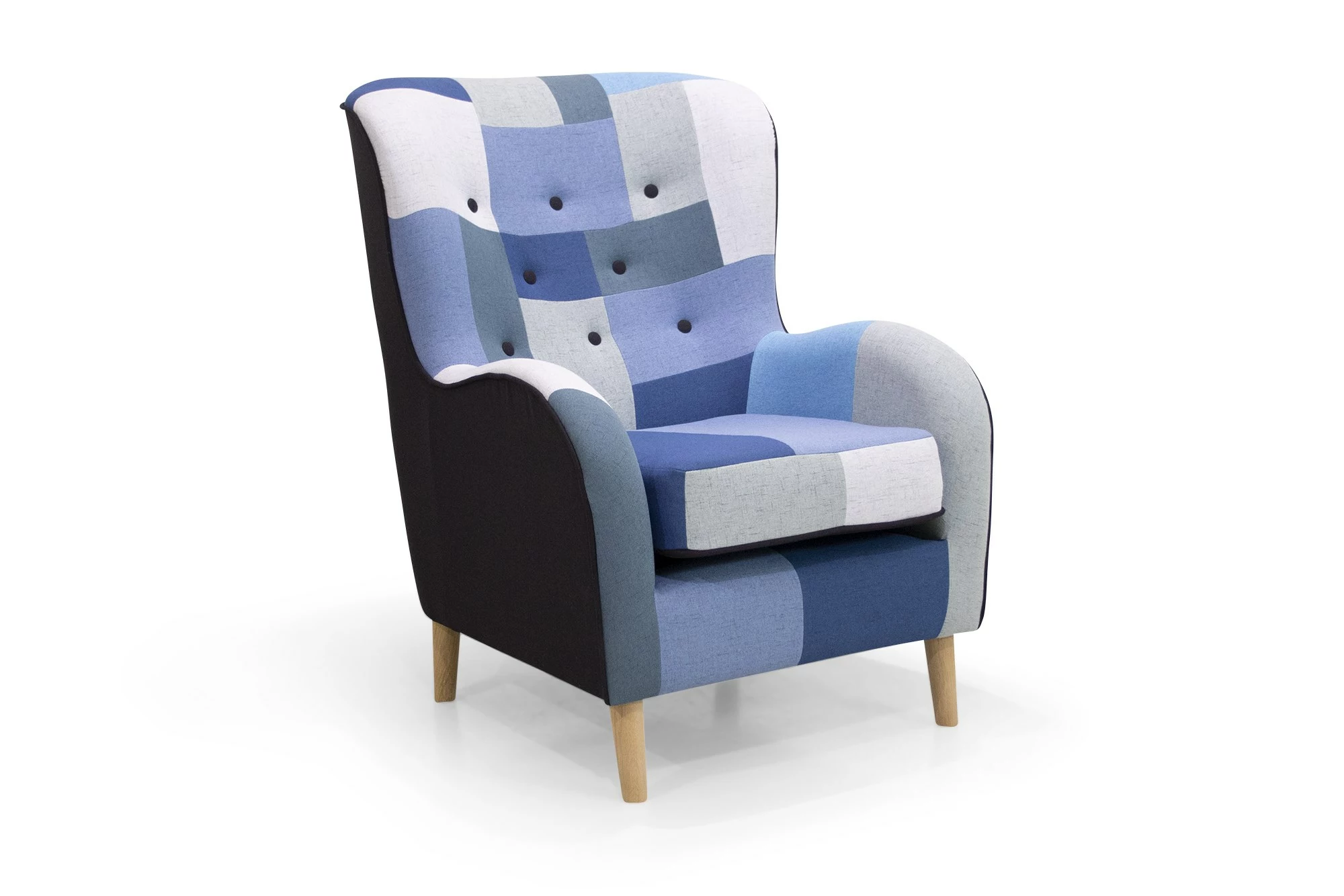 King Lænestol, Patchwork 1 King Lænestol, Patchwork