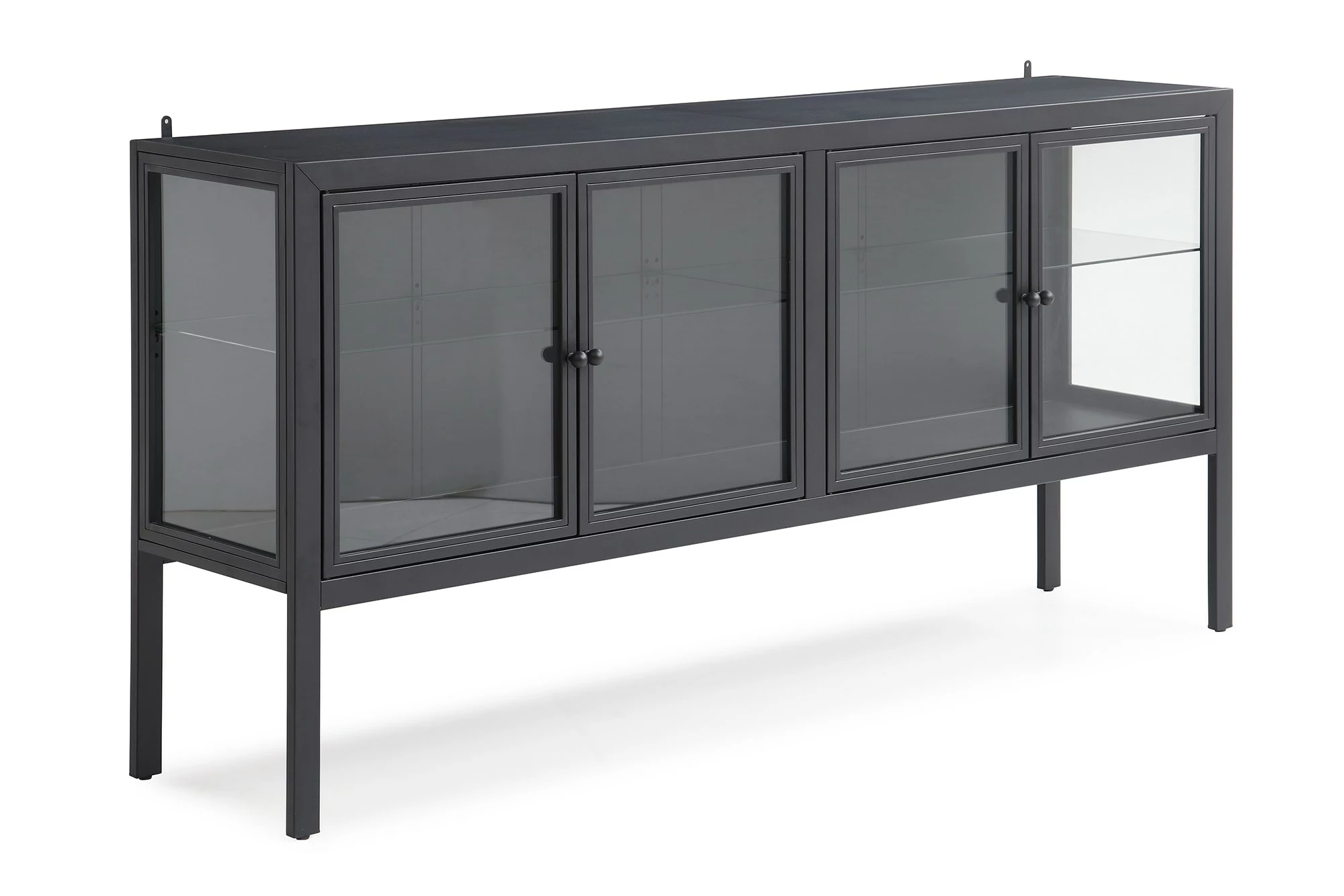 Cassis Skænk M. 4 Låger, Sort 1 Cassis Skænk M. 4 Låger, Sort