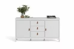 Sofia Skænk M. 2 Låger Og 3 Skuffer, Hvid