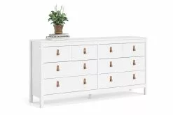 Sofia Kommode M. 8 Skuffer, Hvid