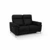 2 Pers. Sofa Sort Stof, Selesta