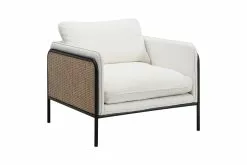 Rotherham Lænestol, Hvid Teddystof