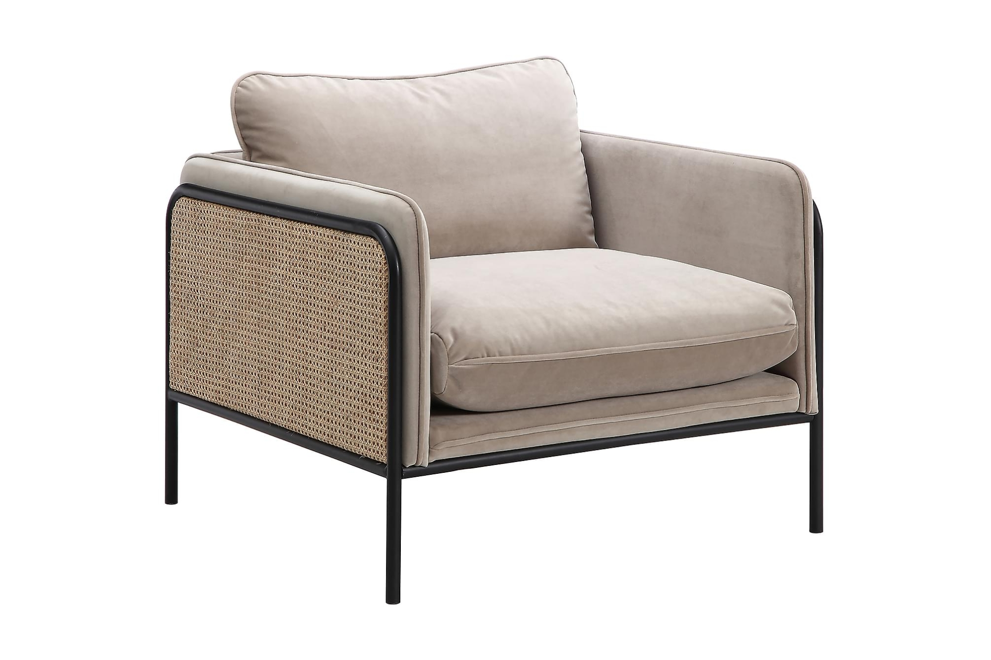 Rotherham Lænestol, Beige 1 Rotherham Lænestol, Beige