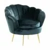 Kasmi Lænestol, Mørkegrøn Velour