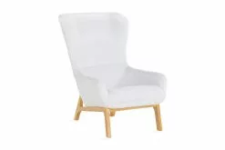 Bepez Lænestol, Hvid Teddystof