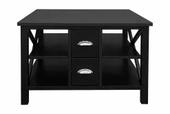 Mikael Sofabord M. Opbevaring, Sort
