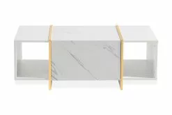 Mardon Sofabord M. Opbevaring, Hvid