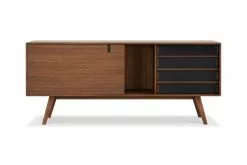 Jerup Skænk, Massiv Valnød