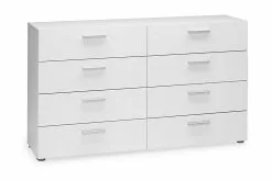 Pepe Kommode M. 8 Skuffer, Hvid