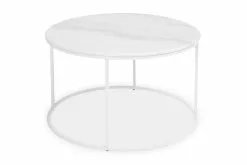 Carrie Sofabord, Hvid Marmor