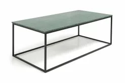 Carrie Sofabord, Grøn Marmor/sort
