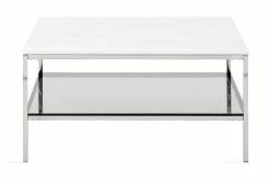 Marise Sofabord, Hvid/stål