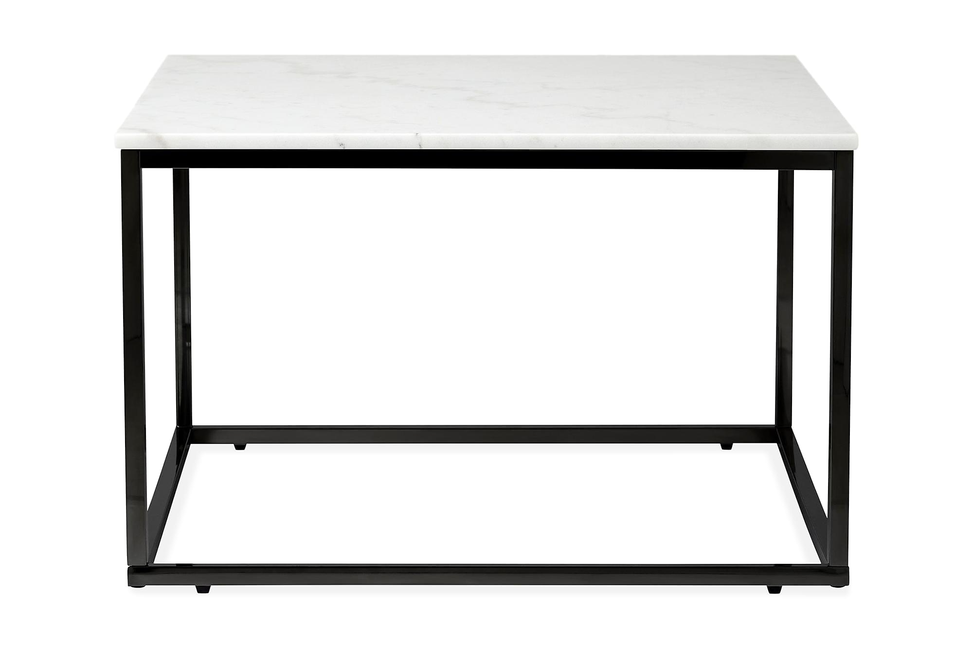 Carrie Sofabord, Hvid Marmor 1 Carrie Sofabord, Hvid Marmor