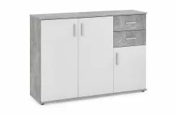 Albi Skænk, Grå/hvid