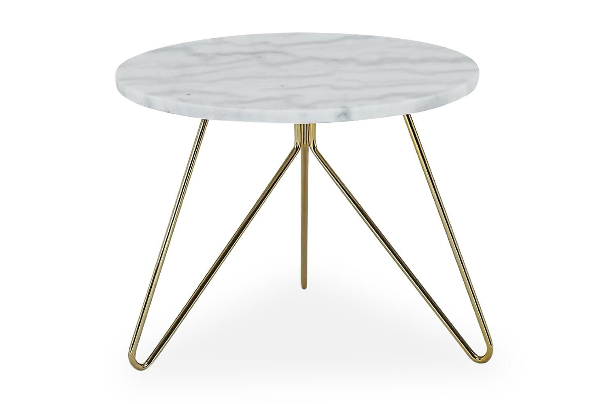 Ponza Sofabord, Hvid Marmor 1 Ponza Sofabord, Hvid Marmor