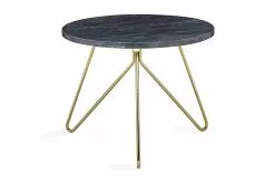 Ponza Sidebord, Mørkegrå Marmor