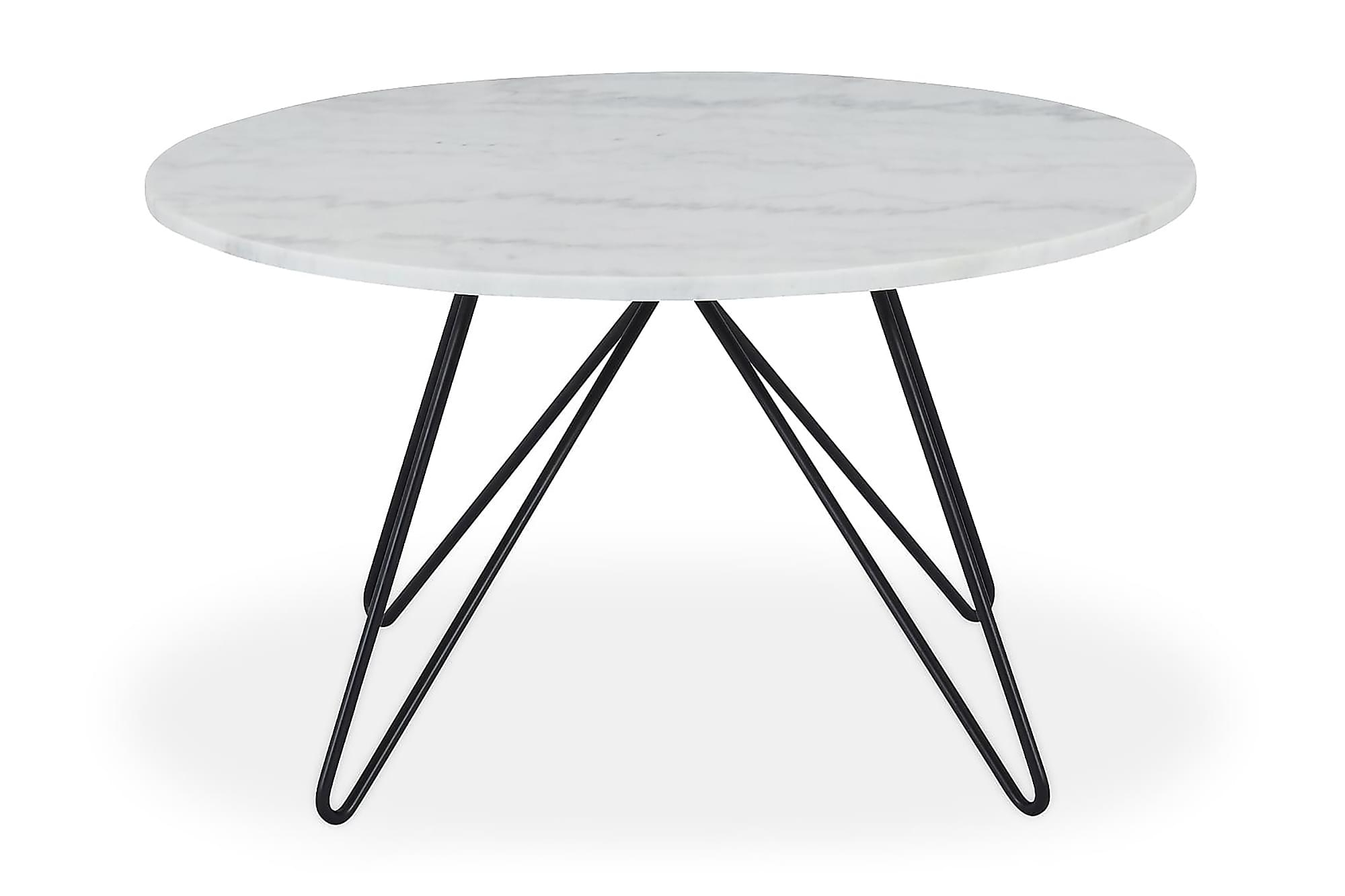 Pionosa Sofabord, Hvid Marmor/sort 1 Pionosa Sofabord, Hvid Marmor/sort