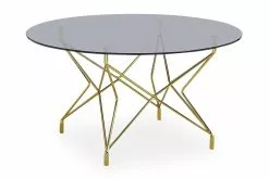 Ponza Sofabord, Glas/messing