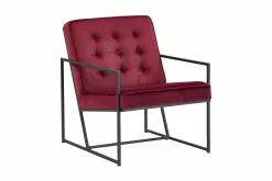 Indy Lænestol, Rød Velour