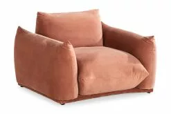 Govinda Lænestol, Bronzefarvet Velour