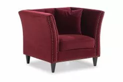 Charlene Lænestol, Rød Velour