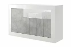 Urbino Skænk, Hvid/grå