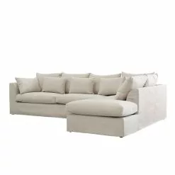 Shabby Chic Hjørnesofa, Højrevendt